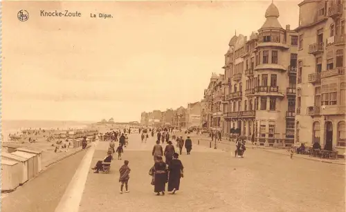 Br36034 Knocke Digue Belgien