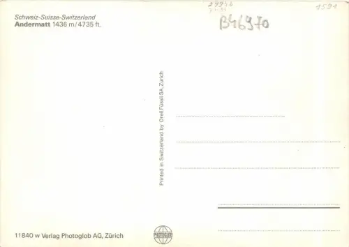 B46970 Andermatt Schweiz