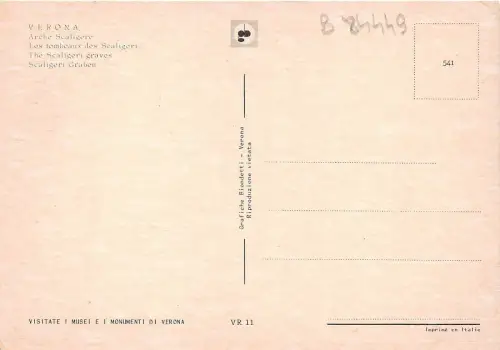 B84449 verona aeche scaligere italy