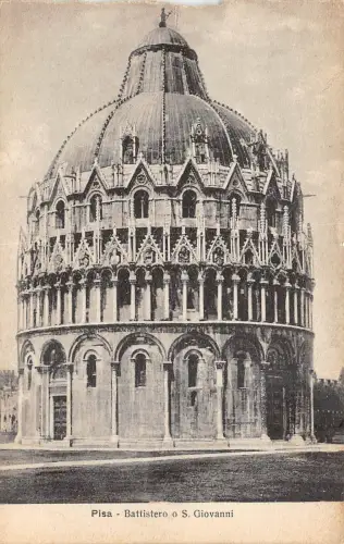 Br35418 Pisa Battistero o S. Giovanni italy
