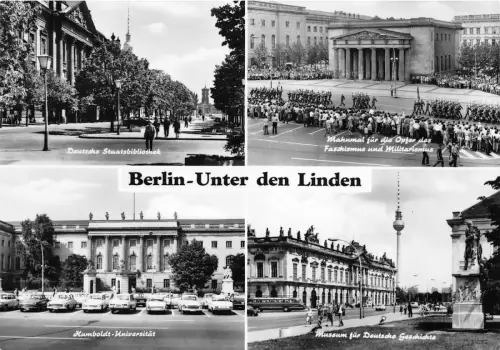 BG29336 berlin car voiture unter den linden germany CPSM 14,5x10cm