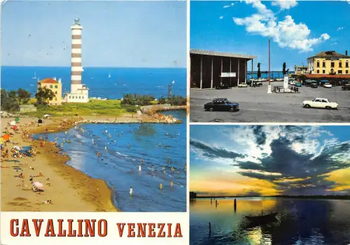 B33563 Faro Piazza S M Elisabeta venezia italy