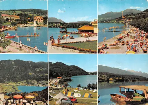 B68420 Österreich Karntner Seen Worher See Multiviews