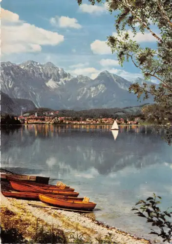 BR3838 Füssen im Allgau mit Forggensee germany