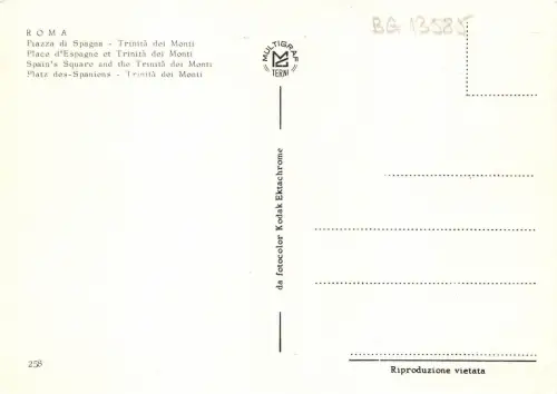 BG13585 piazza di spagna trinita dei monti roma italy