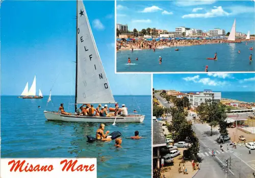 BG17681 Misano Stute Schiff Bateaux Delfino Italien