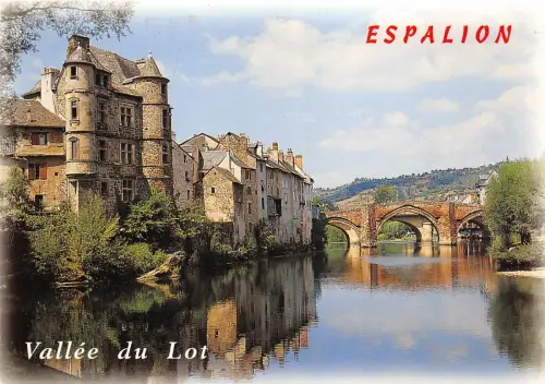 B49810 Espalion Vallee du Lot france