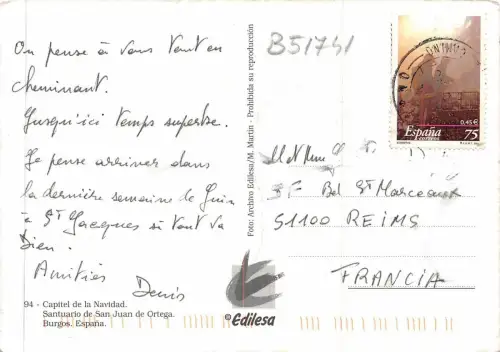 B51741 Capitel de la Navidad Burgos Spanien