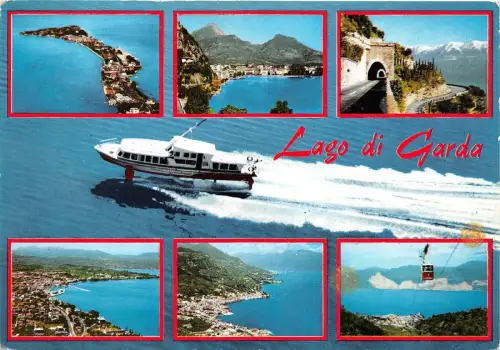 BG6590 lago di garda Schiffsbateaux Italien