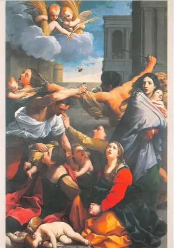 B9219 Bologna Pinacoteca Nazionale Das Gemetzel der Unschuldigen