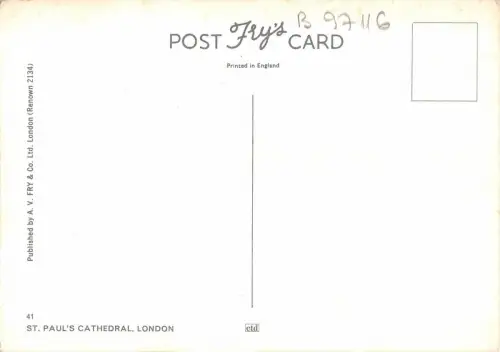 B97116 st paul cathedral london uk