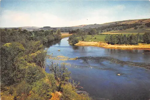 B87199 the north tyne near bellingham northumberland uk