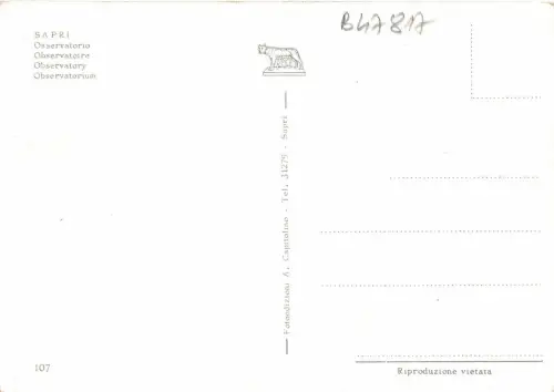 B47817 Sapri Observatorium Italien
