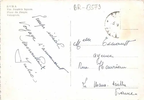 BR13573 Roma Der Volksplatz Italien
