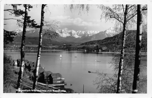 B3502 Österreich Klagenfurt Worthersee mit Koschutta Front/Back Scan