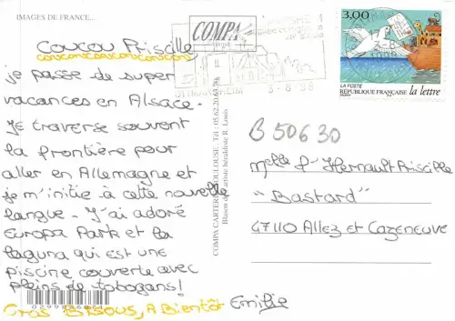 B50630 Elsass Pittoresque Frankreich