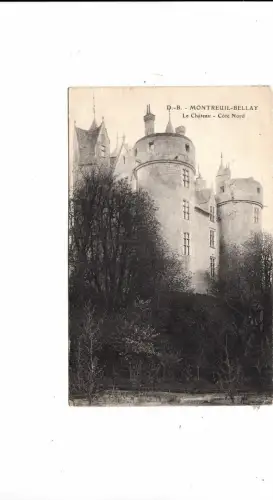 BF12229 montreuil bellay le chateau france front/back image