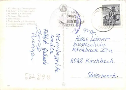 B68499 Österreich Sankt Johann im Pongau Multiviews