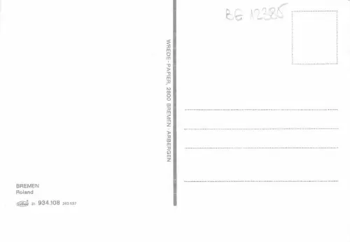 BG12385 roland bremen germany