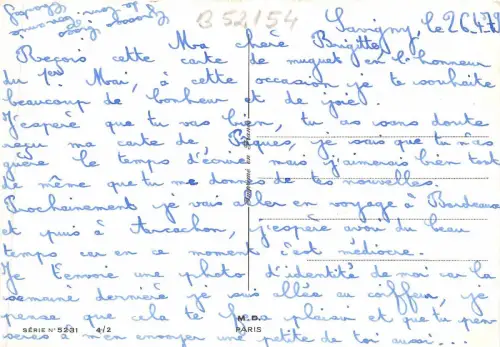 B52154 Blumen Fleurs Maguet