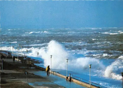 BG13462 NORDSEEHEILBAD NORDERNEY SCHWERE STURMFLUT INSEL JUIST GERMANY