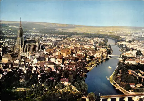 BG10769 ulm mit donau und munster germany