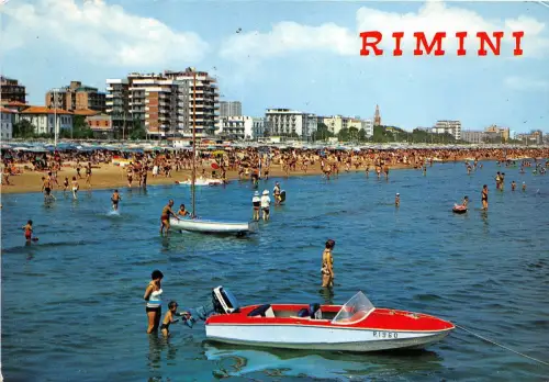 BG6638 rimini stute e spiaggia boot kind italy