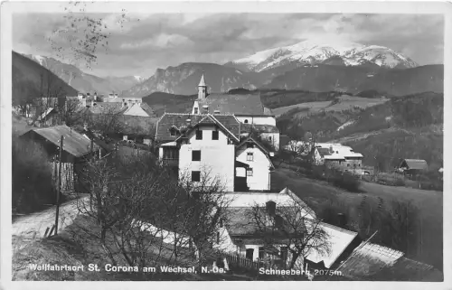 B7111 Österreich KEIN St Corona Kirchberg am Wechsel 1920