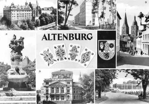 B34608 Altenburg Mehrfachansichten Deutschland