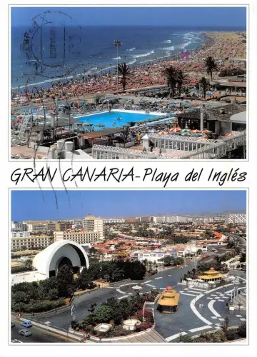 BG11912 playa del ingles gran canaria car voiture spain