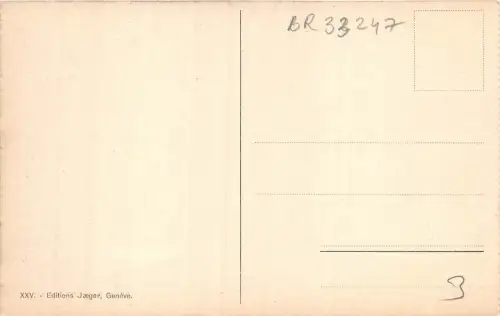 Br33247 Geneve Hotel des Postes et Rue du Mont Blanc Schweiz