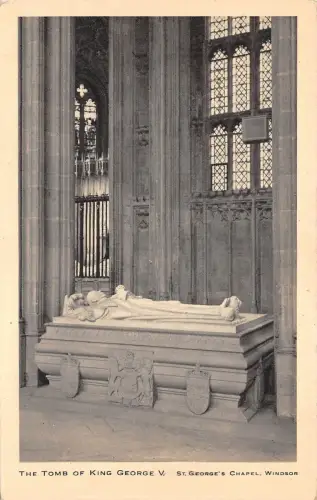 BR65013 St George s Chapel Windsor the Tomb of King George V UK