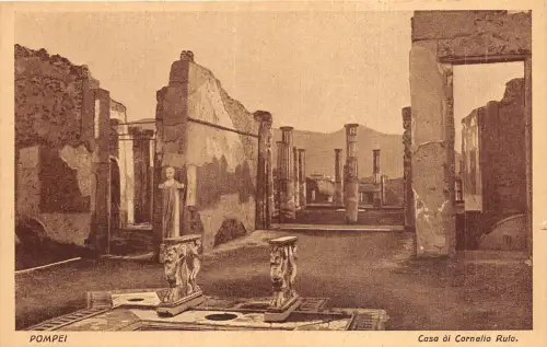 Br35385 Pompei Casa di Cornelio Rufo italy
