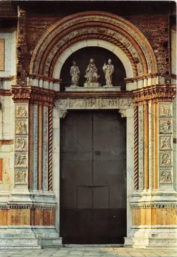 B9209 Bologna Basilica di S Petronio Haupteingang