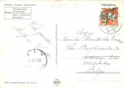 BG12337 Brugg Amphitheater Vindonissa Schweiz