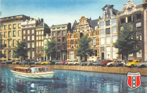 B27447 Schiff Bateaux Amsterdam The Heren Canal