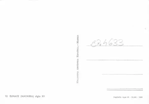 BR4633 Eunate Navarra Spanien
