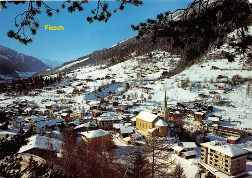 BG18083 fiesch wallis weisshorn schweiz