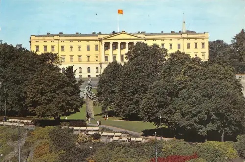BR4581 Oslo Slottet The Royal palace norway