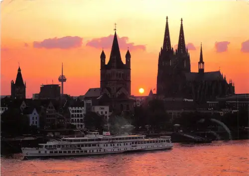 B47232 Köln Schiffsbateaux Deutschland
