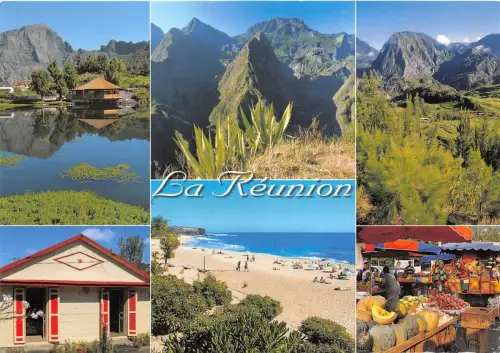 B51173 Ile de la Reunion multi vues france