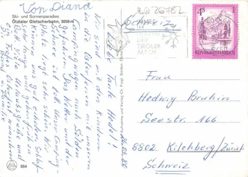 BG26782 Seilbahn Otztaler Gletscherbahn Österreich