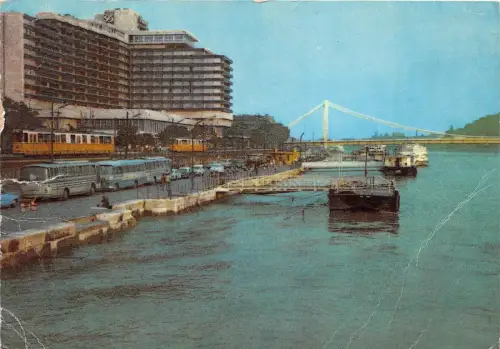 B18004 Chemin de fer Alte Straßenbahn Tram Budapest
