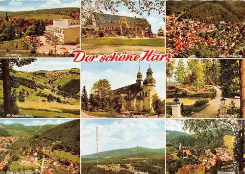 BG12679 der schöne harz multi views germany