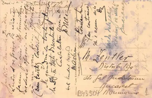 B43504 Paris Oper Frankreich