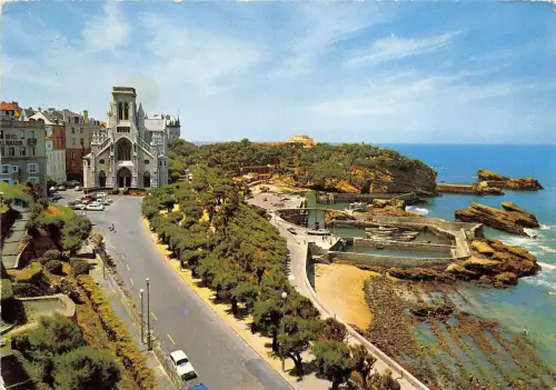 BR8428 Biarritz Eglise st Eugenie Port des Pecheures Frankreich