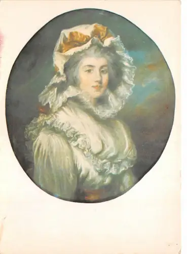 B51429 Paint Peintures John Rusell Portarait of a girl in a Bonnet