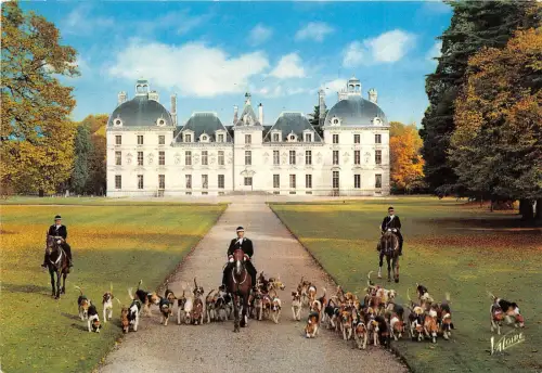B69272 Cheverny Les piqueux et la meute france