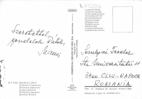 B73290 Barcelona Multi Views Spanien