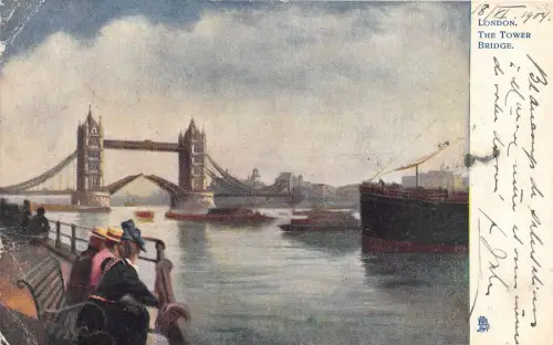 B86036 Schiff Bateaux Tower Bridge London UK